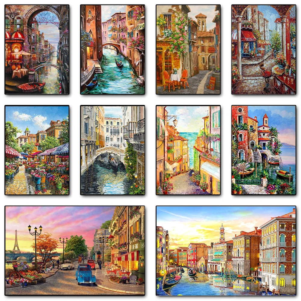 Modern Paris Street Landscape  - Home Decor Japandi 评论和价格