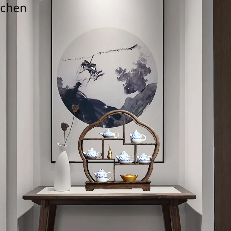 7.15-c13  Retro Zen Tea Room B - Home Decor White 评论和价格