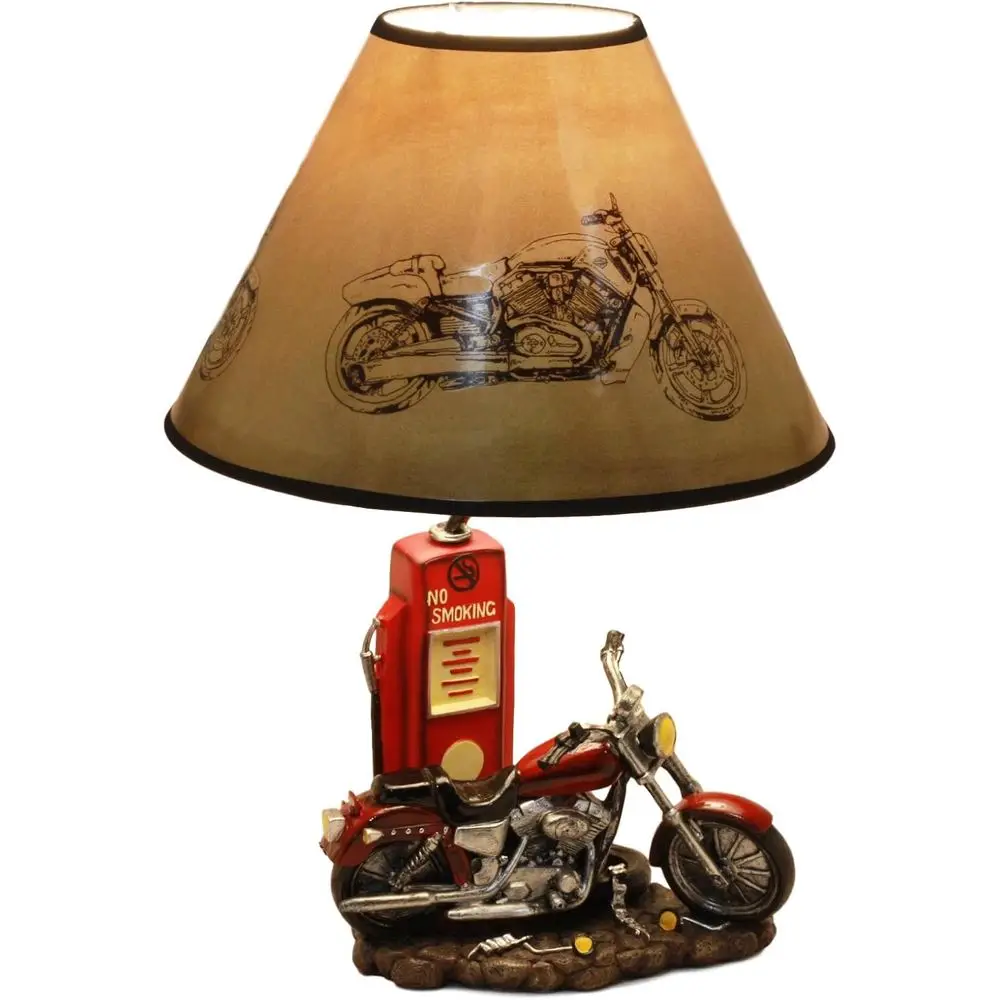 Vintage Retro Red Motorcycle G - Home Decor Theme 评论和价格