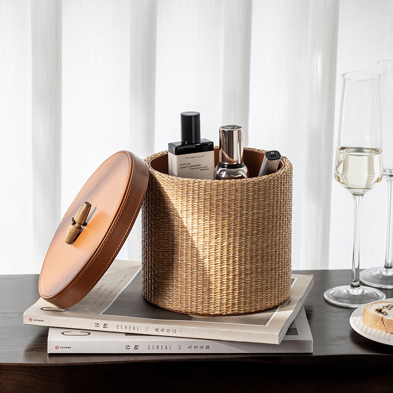 Retro rattan storage box Home  - Home Decor Rattan 评论和价格