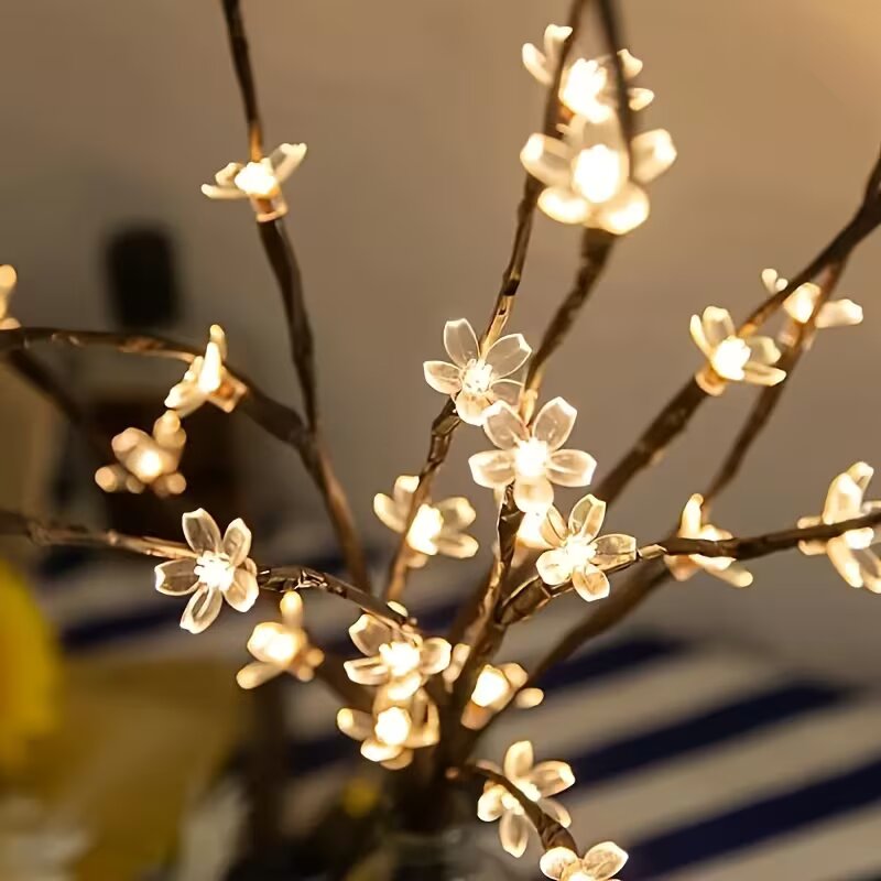 1/2PC 20LED Cherry Blossom Tre - Home Decor Lighting 评论和价格