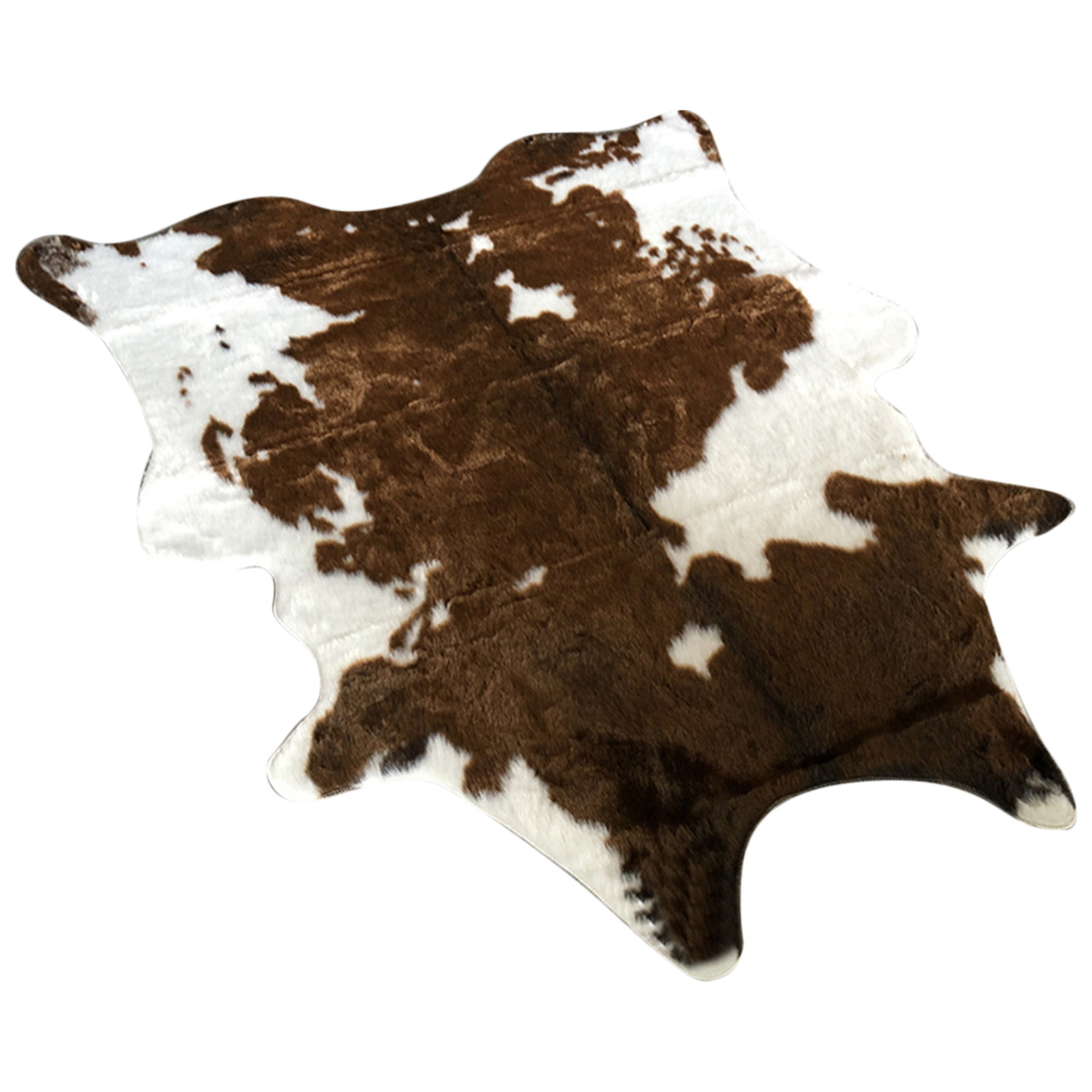 Faux Leather Carpet Cowhide Ca - Cowhide Rug Faux 评论和价格