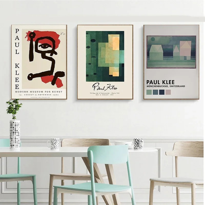 Paul Klee Exhibition Styles Wa - Home Decor Minimalist Style 评论和价格
