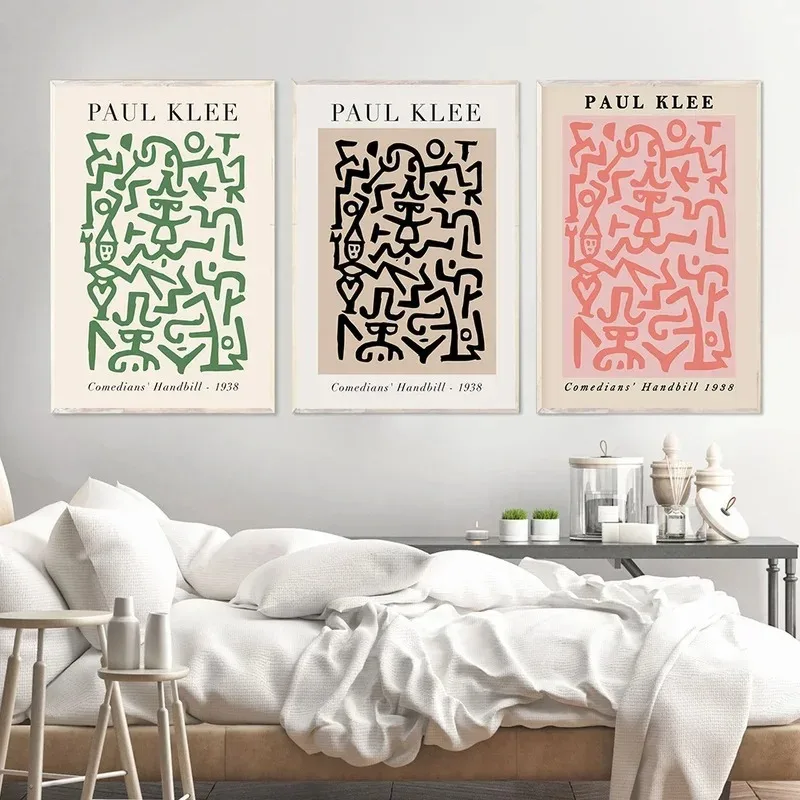 Paul Klee Exhibition Styles Wa - Home Decor Minimalist Style 评论和价格