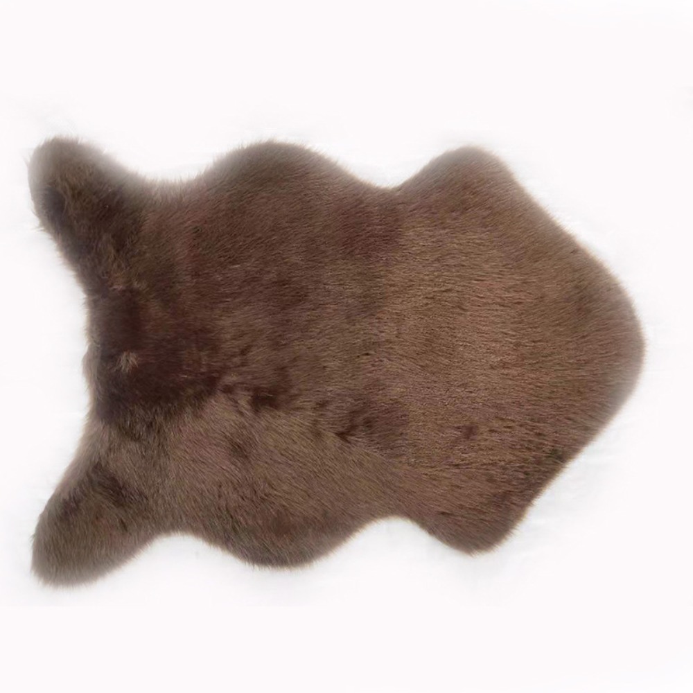 40x60cm New Carpet Plush Soft  - Cowhide Rug Faux 评论和价格