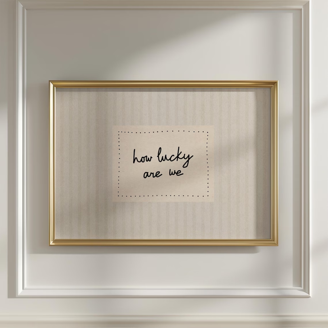 Modern,Minimalist How Lucky Ar - Home Decor On Wall 评论和价格