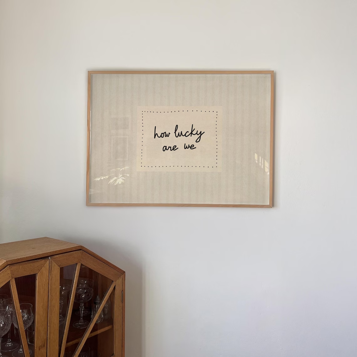 Modern,Minimalist How Lucky Ar - Home Decor On Wall 评论和价格