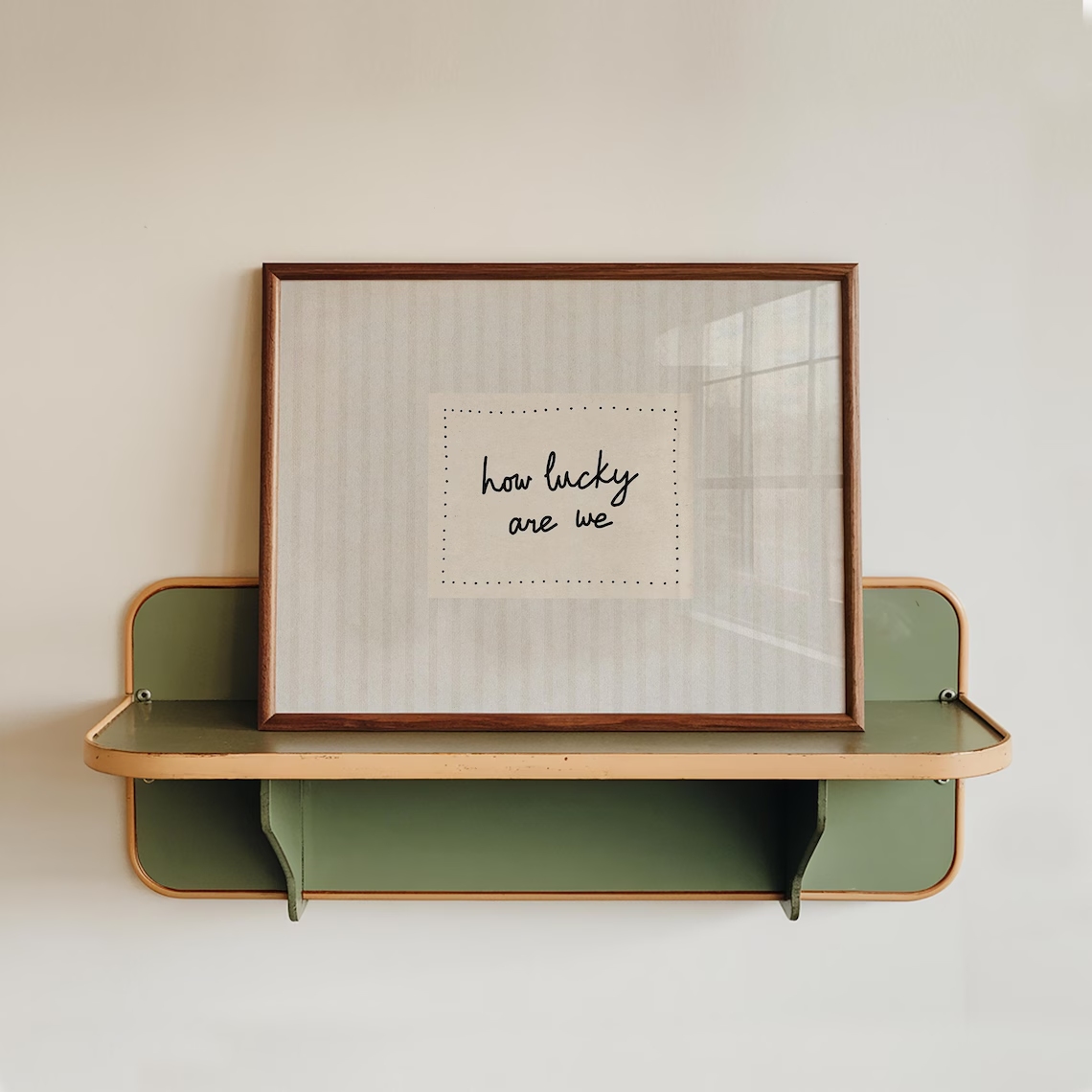 Modern,Minimalist How Lucky Ar - Home Decor On Wall 评论和价格