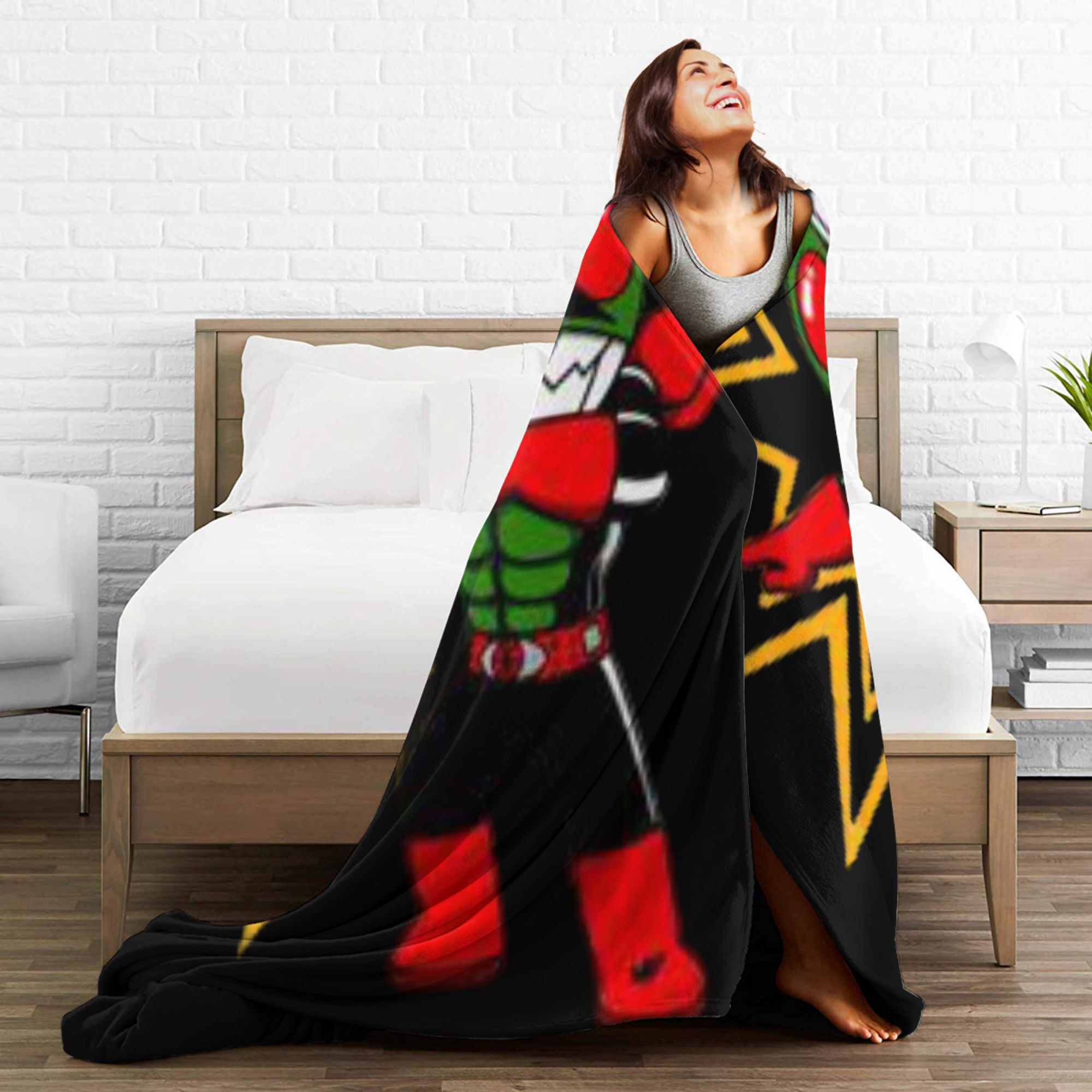 Kamen Rider Cartoon Blankets   - Home Decor Design Ideas 评论和价格