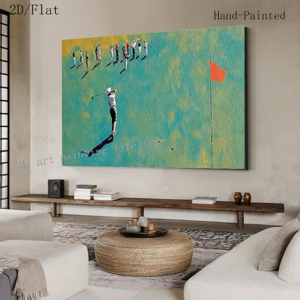100% Handmade Abstract Oil Pai - Home Decor Enthusiast 评论和价格