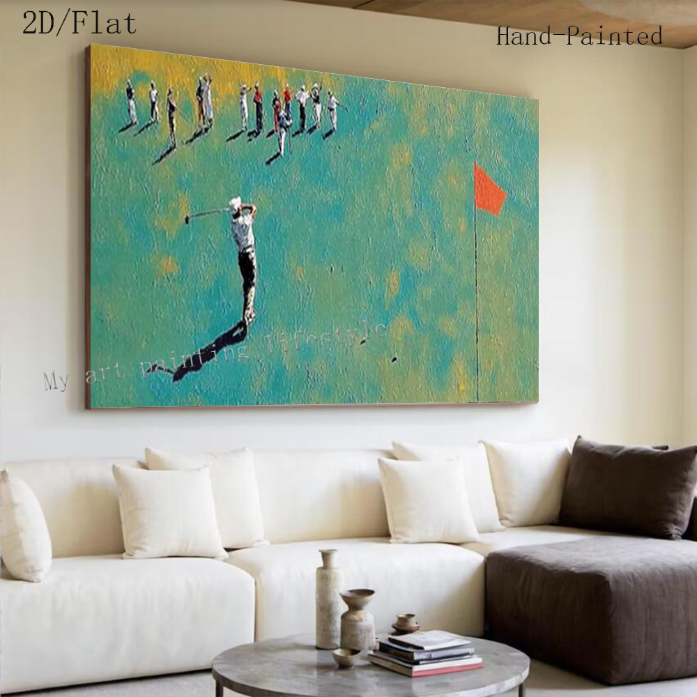 100% Handmade Abstract Oil Pai - Home Decor Enthusiast 评论和价格