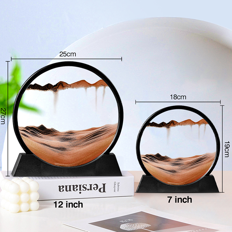 Moving Sand Art Picture Round  - Sand Art Picture 评论和价格