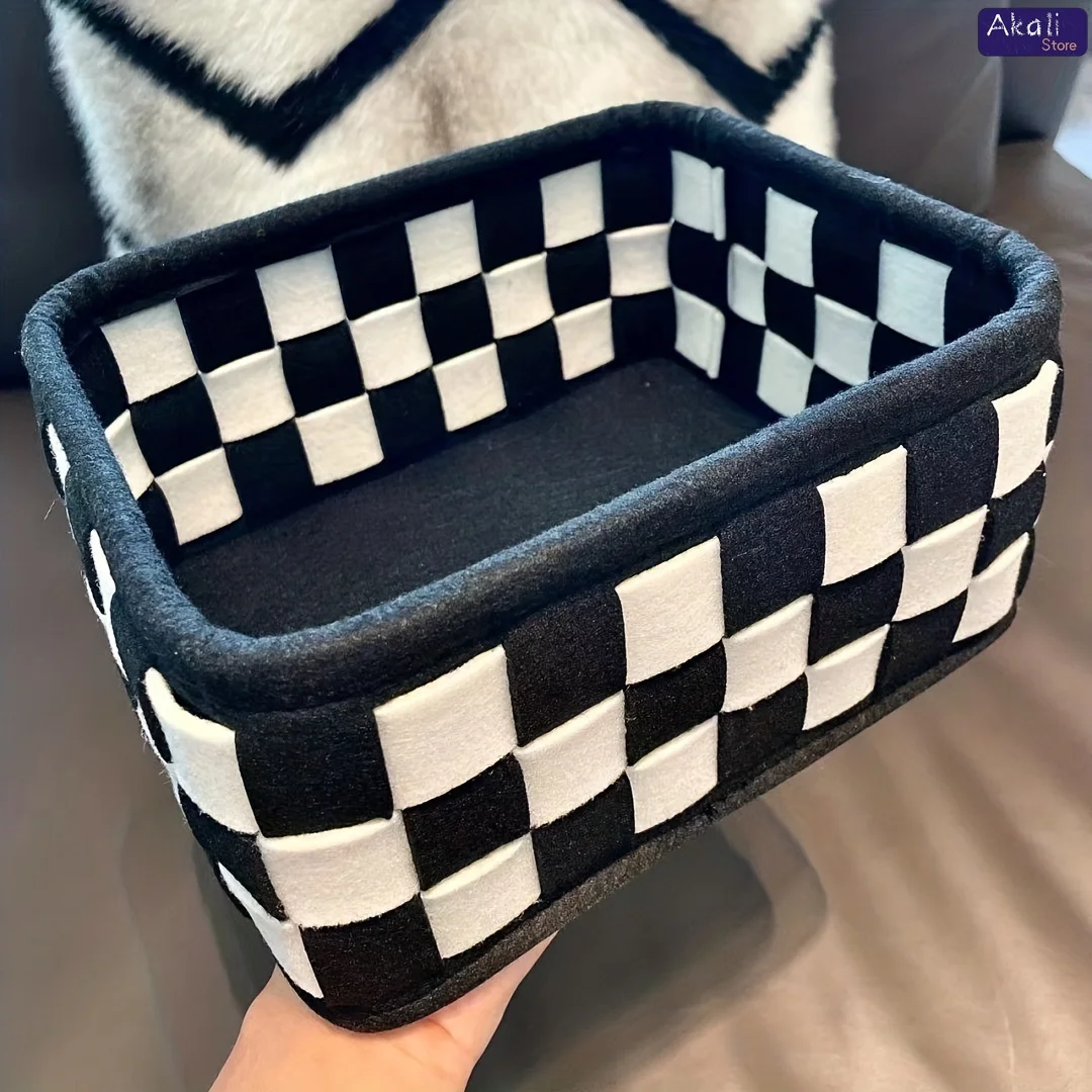 2026Black and White Checkered  - Home Decor White 评论和价格