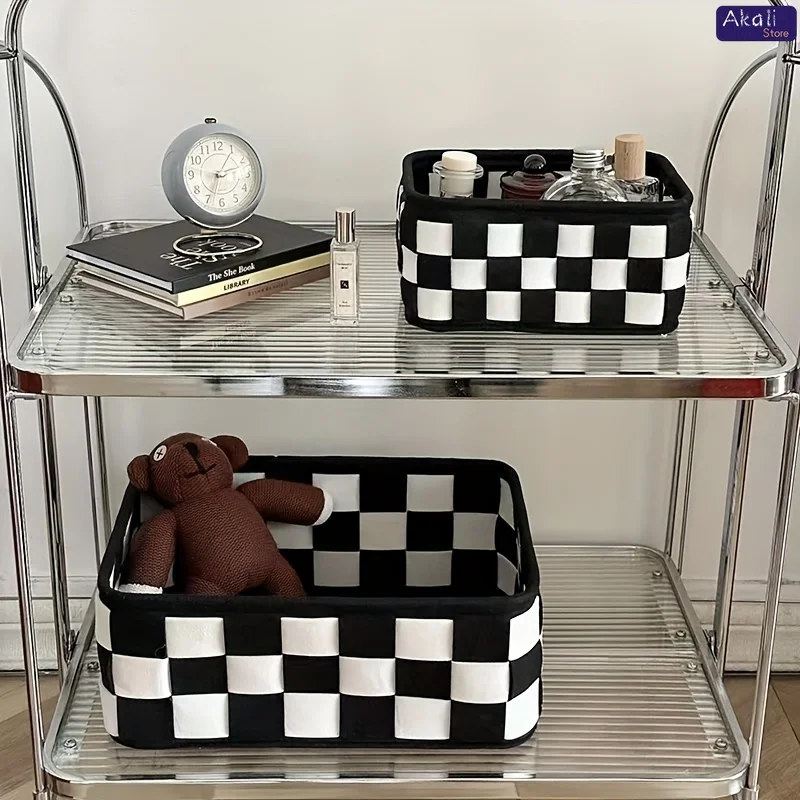 2026Black and White Checkered  - Home Decor White 评论和价格