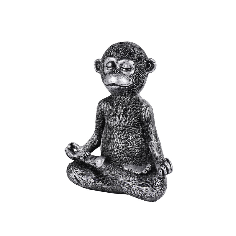 Meditating Monkey Statue Resin - Home Decor Resin 评论和价格