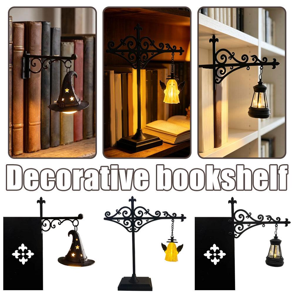Retro Gothic Bookshelf Lamp Li - Home Decor Lighting 评论和价格